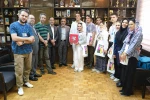 دیدار مدیرکل هنرهای نمایشی با گروه نمایش دریاچه قو از کشور ارمنستان